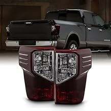 AKKON - Fit 2016-2022 Nissan Titan XD 16-22 Halogen Type Tail Lights w/Utility Bed Rear Brake Lamp Smoked Lens Driver - Passenger Side Direct Replacement