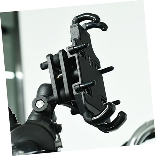 Soporte para teléfono de motocicleta con absorción de impactos 4