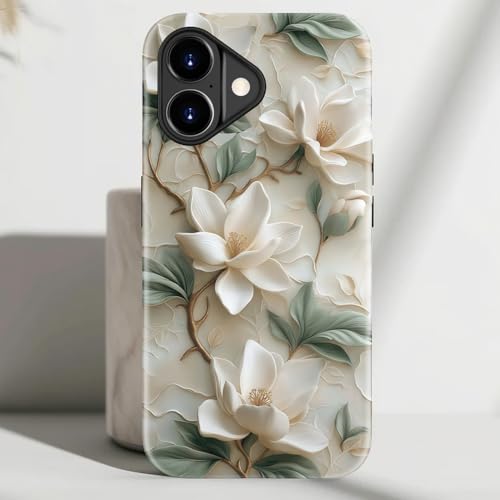 Coque rigide antichoc iPhone XX contre chutes motif fleurs - 7