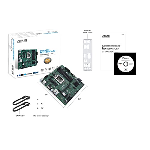 Asus PRO B660M C D4 CSM - vue 8