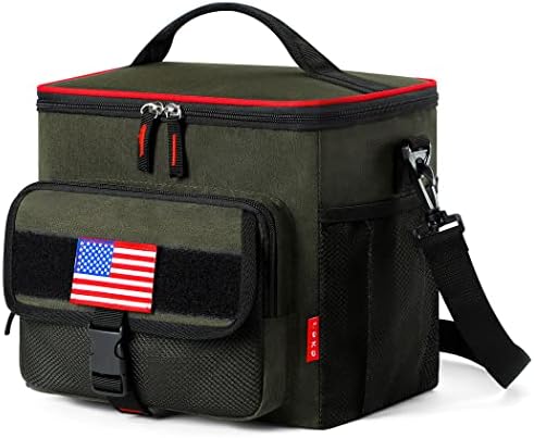 Lekesky Lunch Bags for Men Leakproof and Insulated Lunch Bag for Work Office Adult Lunch Boxes 15L，Green