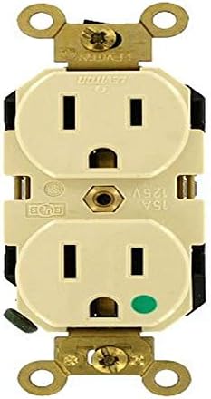 Leviton MRI82-I IV REC DUP HG MRI 2PO 3WI 15A125V