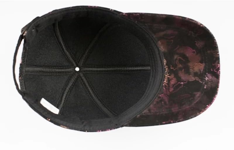 Women Men Hat Elder Warm Leather Cap Father Suede Beret Printing Baseball Hat