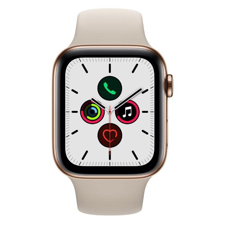 Apple Watch Series 5 Cellular + Gps, 44 mm, Aço Inoxidável Dourado