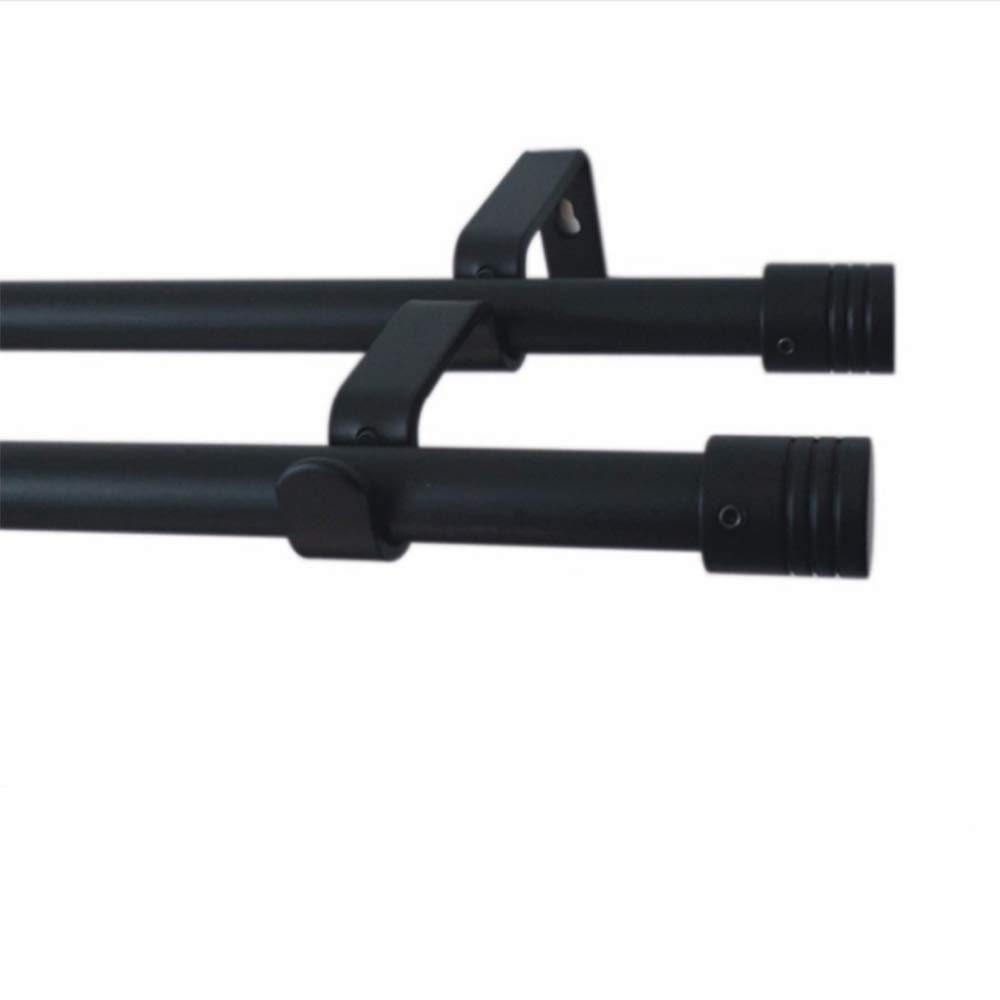 Nuoda Double Curtain Hooks,Wall Bracket,Heavy Duty Vintage Curtain Holder for 1