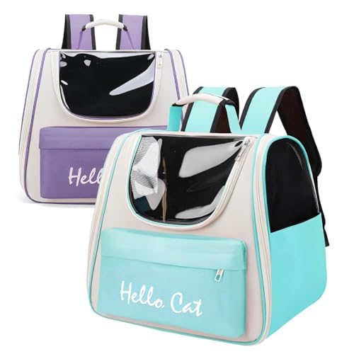 Mochila Bolsa Cães E Gatos Pet Mala Avião Viagem Transporte (roxo)