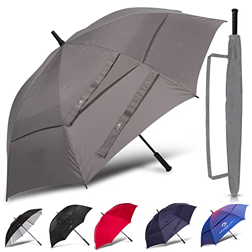 Procella Golf Umbrella Large 62 inch Windproof Waterproof - Automatic Open - Portable - for Men and Women