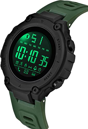 Image of Shocknshop Digital Sports Stylish Multifunctional Electronic LED Black Dial Wrist Watch for Men Boys -WCH78