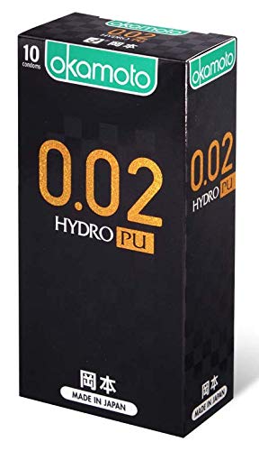 OKAMOTO0.02 Hydro Polyurethane 10's Pack PU Condom Made in Japan