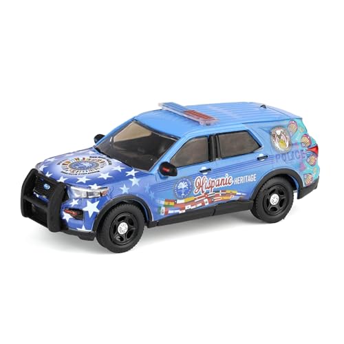 Modelo a escala 1/64 Ford Police Interceptor 2022 miniatura 1