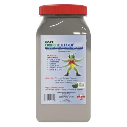 Eco-Friendly Concrete Cleaner for Tough Stains