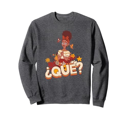 Sweat Disney Encanto Dolores motif floral papillon vêtement pull enfant