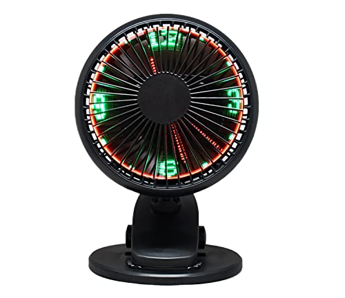 扇風機 LED クロック ファン 時計 未使用品 41hYUToPFgL.jpg