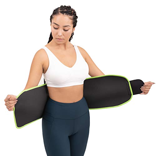 Image of ProsourceFit Waist Trimmer Belt (9 inchx46 inch, 10 inchx51 inch, 10 inchx60 inch) Lightweight Abdominal Trainer for Women and Men, Slim Waist Belt for Weight Loss