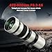 Telephoto Lens - E Mount Lens for Sony, 420-800mm f/8.3 Manual Zoom Lens for Sony A7C A7R A7S A7 A9 A6700 A6600 A6500 A6400 A6300 A6100 A6000 A5100 A5000 Mirrorless SLR Camera Lenses