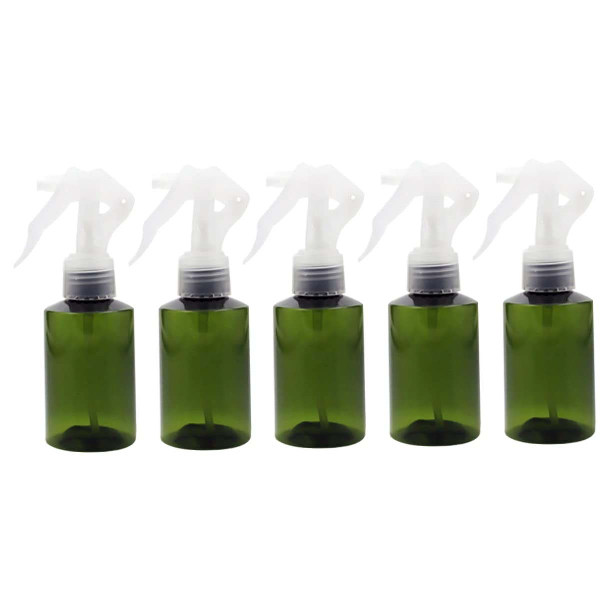 MAGICLULU 10 Flaconi Spray Da 200 Ml Riutilizzabili Con Pompa in Plastica Fine Facili Da Trasportare Con Pressione A Una Mano Verdi
