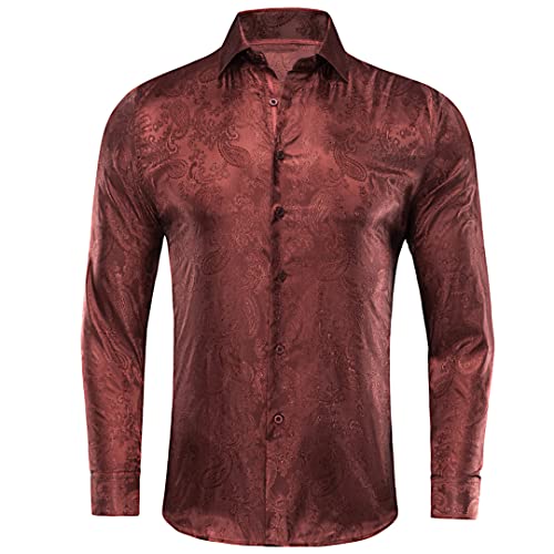 Chemise en soie tissée homme Suwequest Cy-1064 M | Élégance haut de gamme et confort absolu