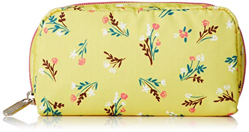 LeSportsac(????????) Women's Official Pouch, Yucca Yellow Bouquet, One Size