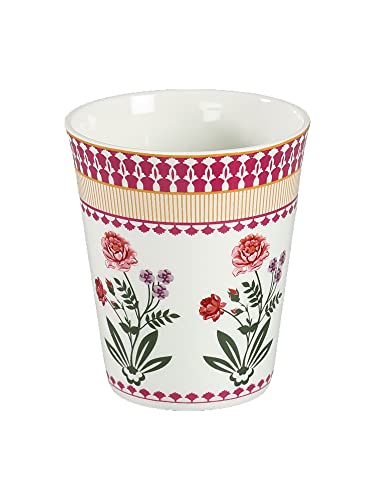 Image of India Circus Fine Ceramic Milk Mugs Set of 2-350 ml Each - Elegant Design for Home and Kitchen and Can be Gifted to Your Loved Ones On Any Occassion, Multicolor, Medium (IC-MM2-CC10)