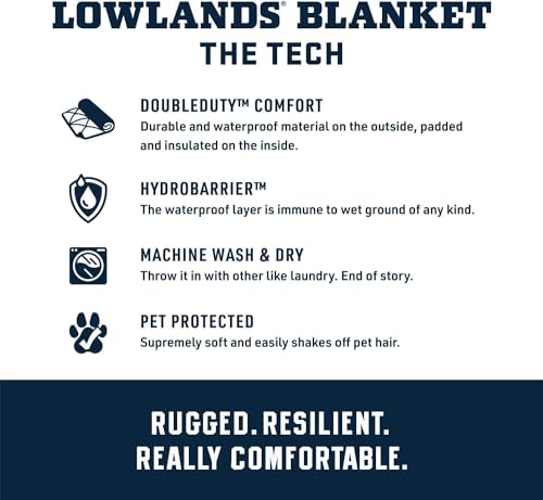 YETI Lowlands Blanket, Multi-Use Blanket with Travel Bag, Venom - image 4