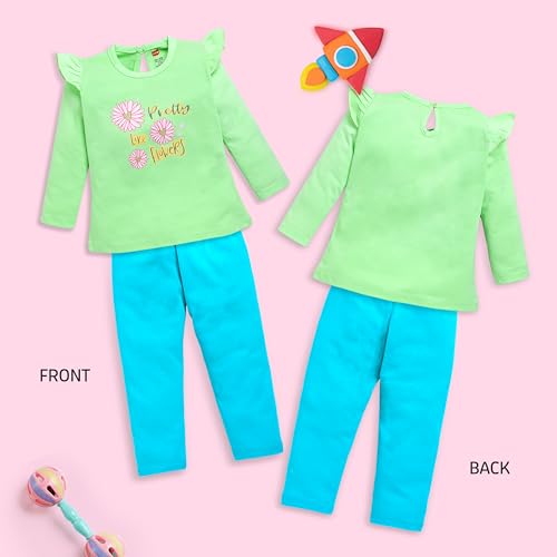 Image of LuvLap Baby-Girls F /S Girls Top & Pyjama Set