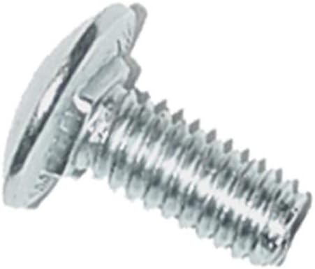 5/16 Inch x 18 x 3/4 Inch Carriage Bolt Low Shoulder ZP (250 Qty)