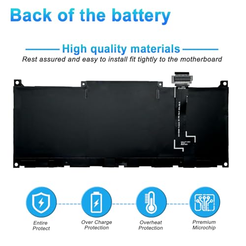 Image of MN79H Laptop Battery for Dell XPS 13 Plus 9320 P151G Series