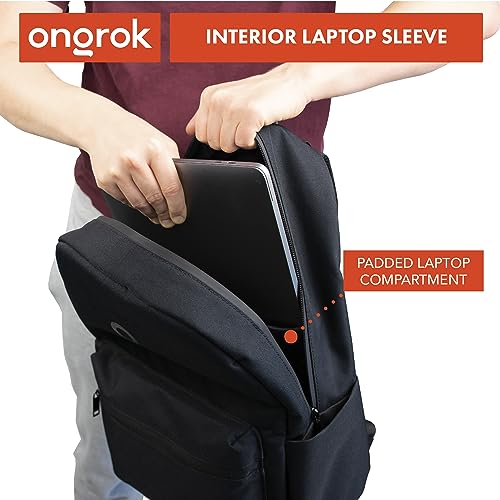 ONGROK Backpack with Combo Lock, Integrated Carbon Filtration3