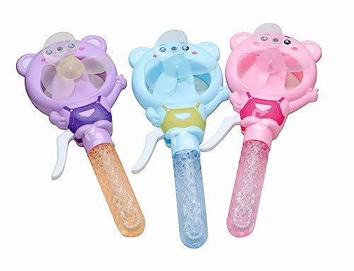 Image of Kingsman Store Bubble Shooter Toy for Toddlers | New Gatling Bubble Machine Maker with Fan Gift for Boys and Girls Outdoor Activities | Cool Bubbles Machine for Kids Gift Toys | Multi Color 1 Psc