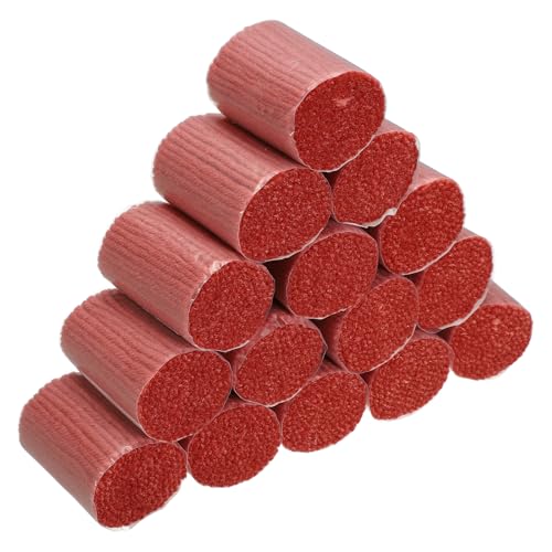 Image of MECCANIXITY 15 Rolls Latch Hook Yarn, 3mm Matte Red Latch Hook Kit Yarn Precut Hook Rugs Making Crochet Bundles for Rug Adults Beginners Tapestry DIY Craft