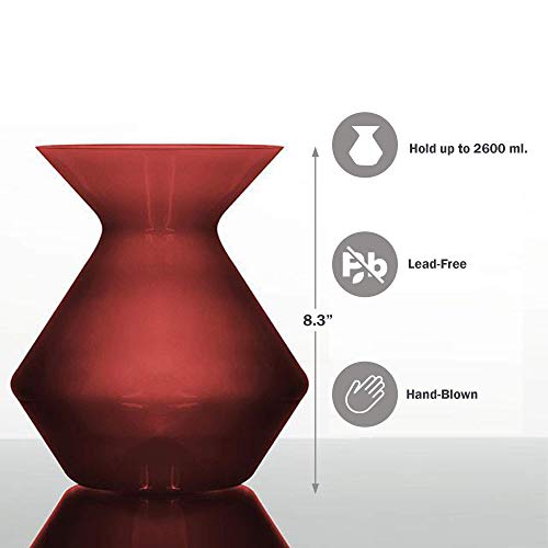 Zalto Denk'Art Spittoon 250 Hand-Blown Crystal Wine Bucket | Red