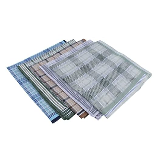 HLDETH 5 bitar av näsduk dekoration kostym näsduk bröllopsfest handkerchief bomull handkerchief art (Color : A, Size : 43 x 43 cm)
