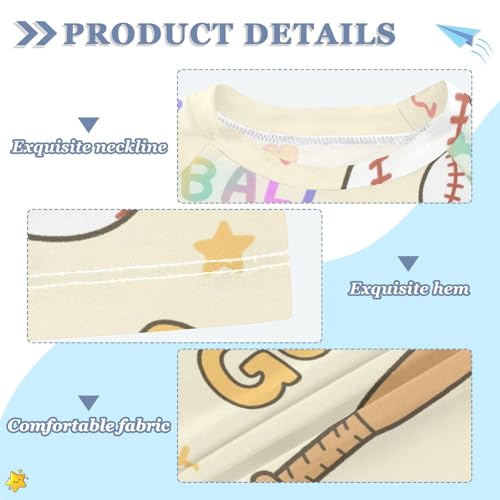 Baseball Goal Yellow Pattern Short Sleeve Bathing Suit Kids Swimsuits for Little Girls Girls Swimsuit with Rashguard for 3-12 Years Traje de bano para nina3