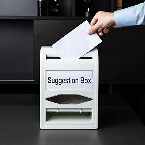 Amazon Basics ABS Ballot Box With Lock
