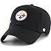 47 Women's Black Pittsburgh Steelers Confetti Icon Clean Up Adjustable Hat