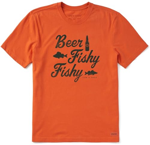 T-shirt Crusher-Lite de qualité supérieure Beer Fishy Fishy homme