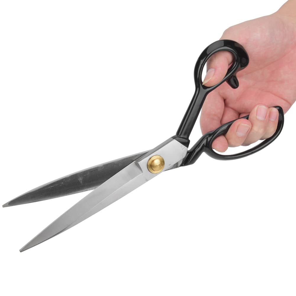 Forbici da Cucito Pesanti, Forbici per Tessuto, Forbici da Sarto Professionali, Forbici per Piccole Artigianali in Acciaio Inossidabile per Artisti di Sartoria (12 inches)