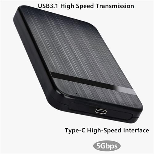 Carcasa externa para disco duro SATA 2.5" USB 3.1 miniatura 2