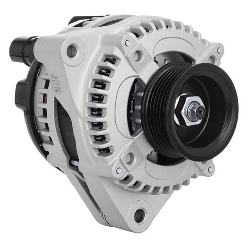 Image of New Alternator Compatible with Honda 2002-2004 Odyssey, 2003-2004 Pilot, Compatible with Acura 2001-2002 MDX, V6 3.5L, 12V 130A CW, 104210-3090 13918N