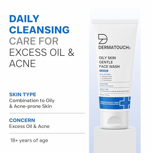 DERMATOUCH Oily Skin Face Wash 50g - Image 4