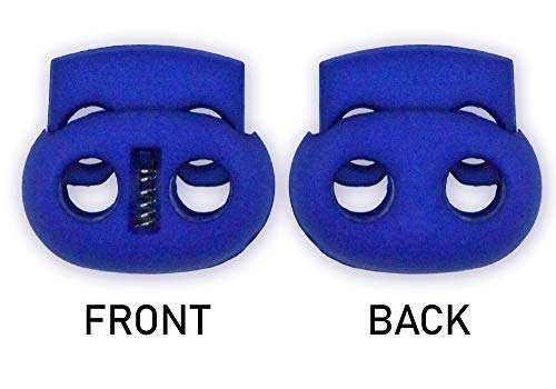 image for Mandala Crafts Cord Lock Cord Stop Tightener Lace Locking End Two Hole