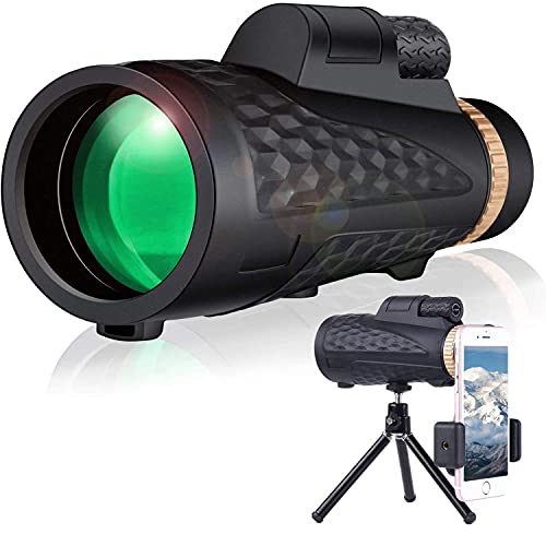 Télescope monoculaire 12x50 étanche idéal pour randonnée et camping