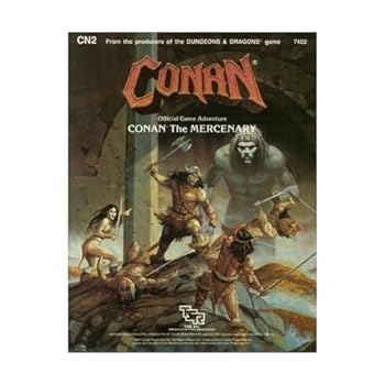 Paperback Conan the Mercenary: Module Cn2 (Conan Game Adventure) Book