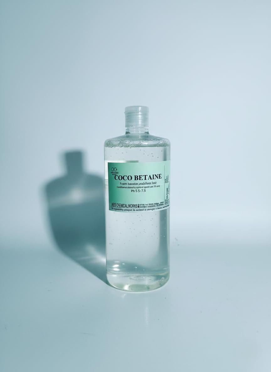 Ases Coco Betaine Liquid Surfactant 1Kg Mild, Coconut-Derived Foaming Agent for DIY Shampoo, Soap Making, Body Wash & Baby Cleansers, Hair, Skin, face, body & Personal Care