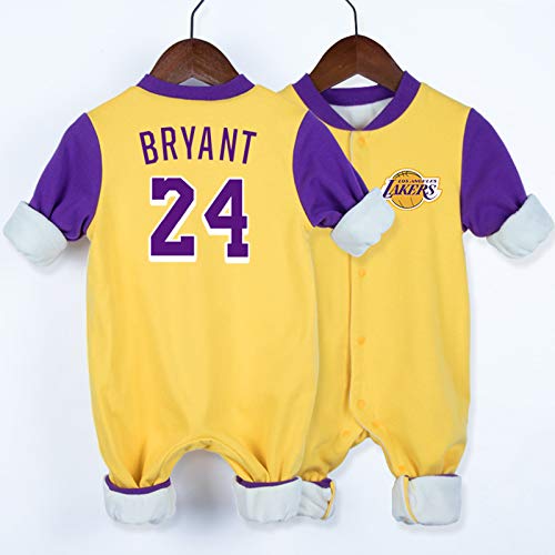 LDLXDR Baby Basketball Triko- Babykleidung Herbst und Winter Reine...