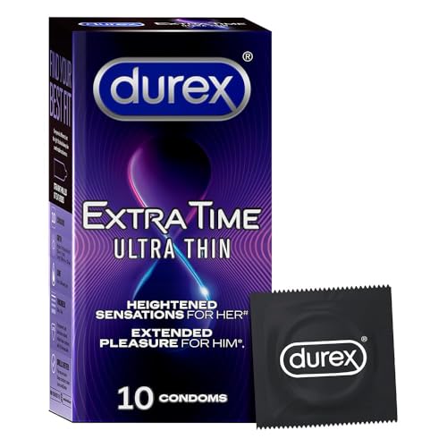 Image of Durex Extratime Ultra Thin - Pack of 10 Condoms