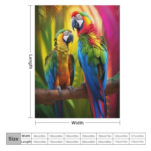 Couverture Flannel Couche Douce sentiment de cocon chaleureux exotique