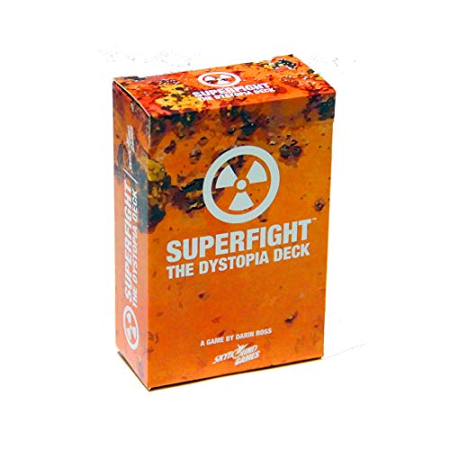 Superfight Dystopia Deck: 100 Dystopian Cards for The Game of Absurd Arguments | Party Game Expansion of Super Powers and Super Problems, for Kids Teens Adults, 3 or More Players Ages 8 +
