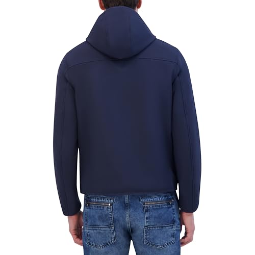 Kenneth Cole Men's Hooded Soft Shell with Coil Zip Detail4