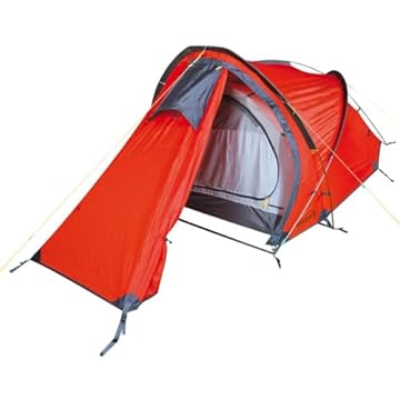 Hannah Outdoor Rider 2 Manderin Red II - lichtgewicht tent - 2 persoons - Oranje (CO-0001434Or)